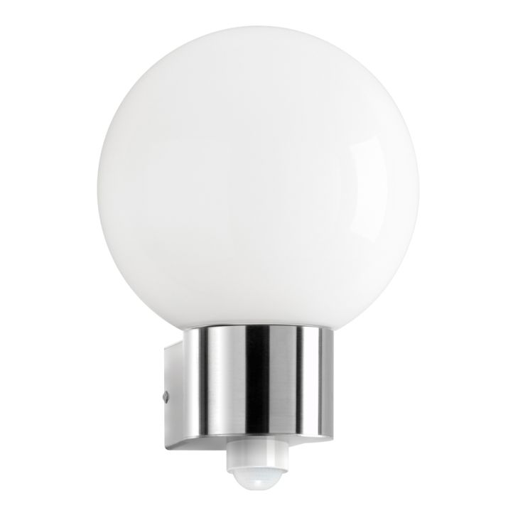 CMD Wandaußenleuchte AQUA BALL mit Infrarotsensor Edelstahl 93/BM CMD Wandaußenleuchte AQUA BALL mit Infrarotsensor Edelstahl 93/BM