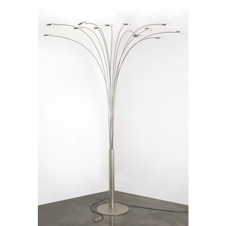 Icone-Minitallux LED-Stehleuchte ARBOR weiß/goldsilber 2700/3000K ARBOR-ST Icone-Minitallux LED-Stehleuchte ARBOR weiß/goldsilber 2700/3000K ARBOR-ST