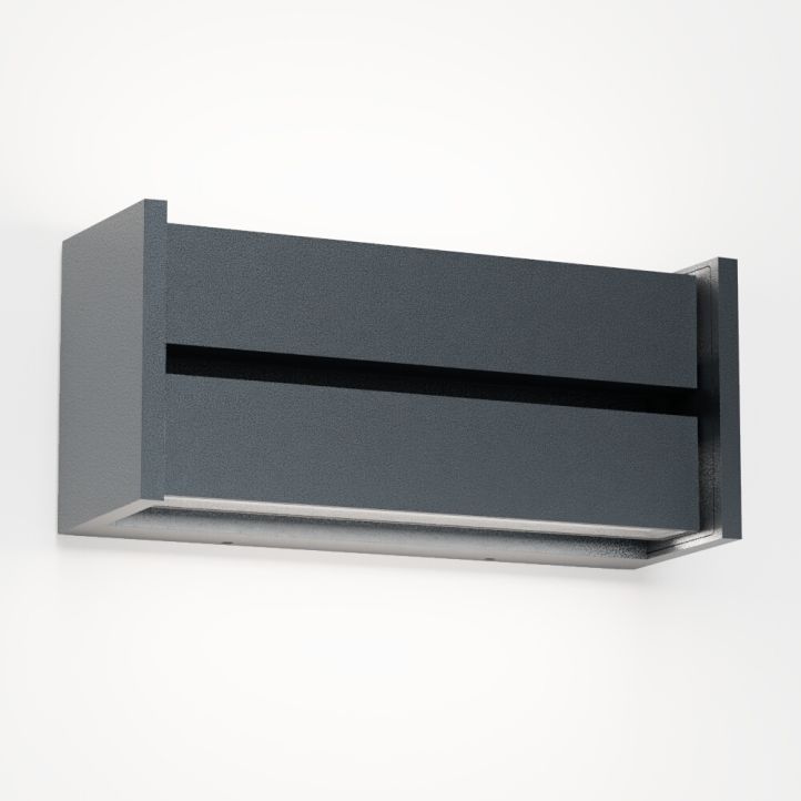 IP44.de LED-Wand-/Deckenaußenleuchte SLAT 16W anthrazit 91130-AN IP44.de LED-Wand-/Deckenaußenleuchte SLAT 16W anthrazit 91130-AN