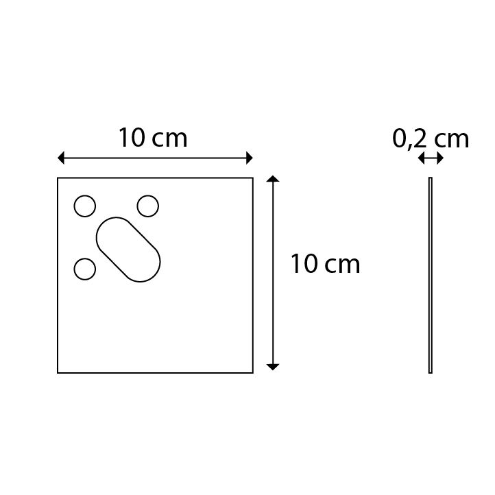 Lodes Deckenadapter für PUZZLE Serie Lodes Deckenadapter für PUZZLE Serie