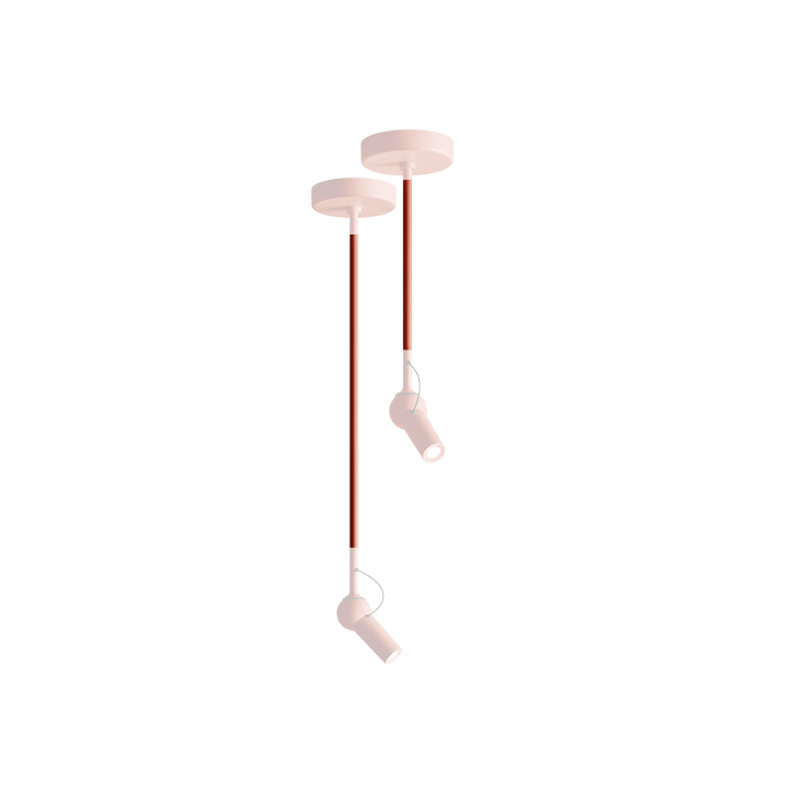 Ceiling bird verlängerung brick red 100cm