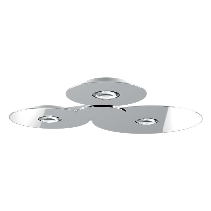 Lodes LED-Deckenleuchte BUGIA chrom 16131 40