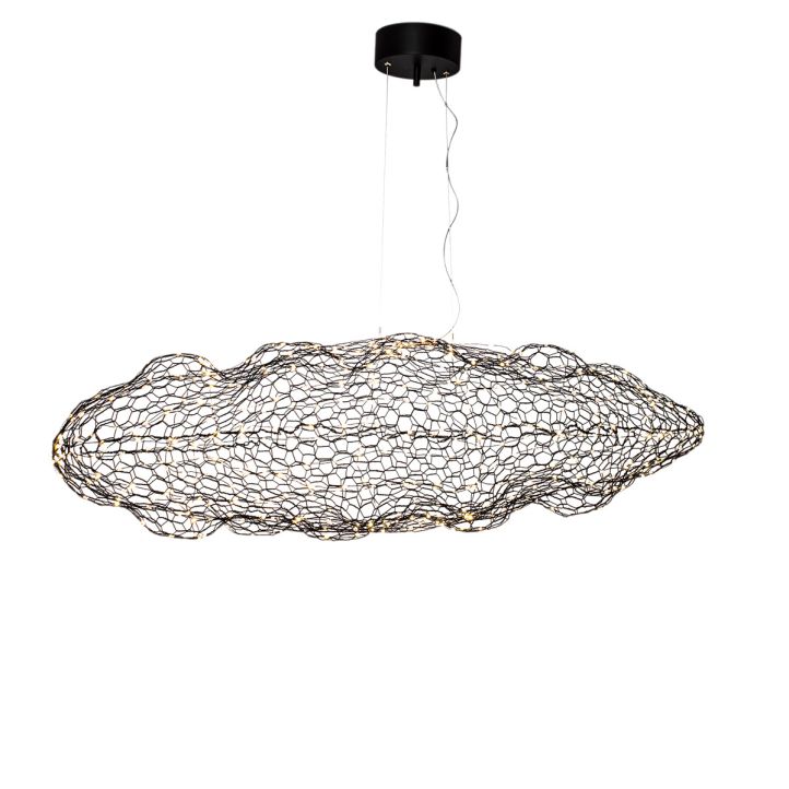 By Rydens LED-Pendelleuchte HAYDEN LED 40 cm Schwarz matt 4201250-4002