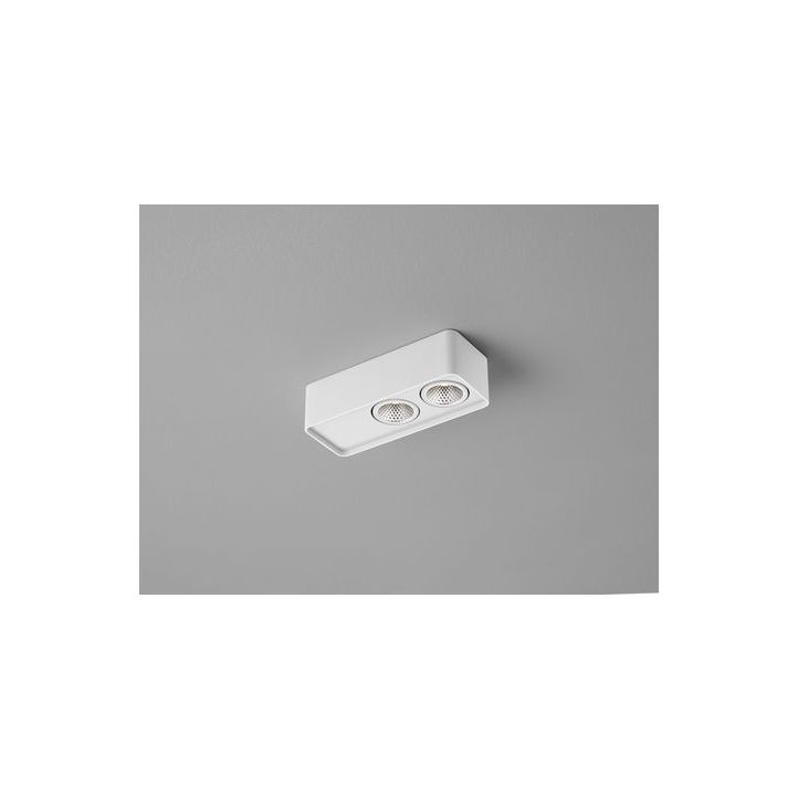Helestra LED-2er-Deckenstrahler CAS weiß 25/2115.07