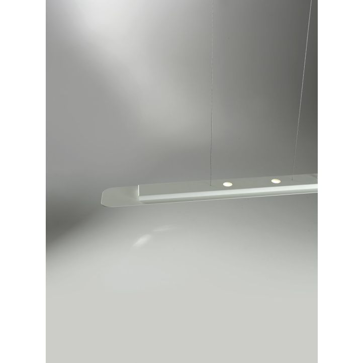 Cattaneo LED-Pendelleuchte Biscotto Suspension Weiß 100 cm 765/100 S-White Cattaneo LED-Pendelleuchte Biscotto Suspension Weiß 100 cm 765/100 S-White
