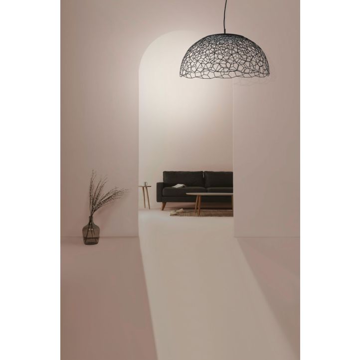 Cattaneo LED-Pendelleuchte Nassa Grau 864 S-Matt Black Cattaneo LED-Pendelleuchte Nassa Grau 864 S-Matt Black