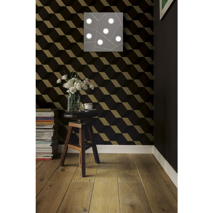 Cattaneo LED-Wand-/Deckenleuchte Street System Ceiling-Wall 60x60 cm 873/60 PA