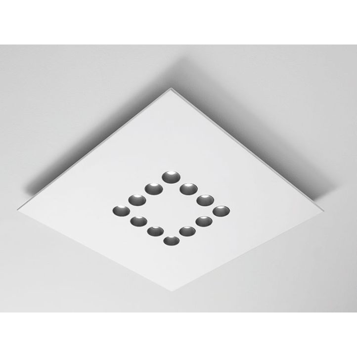 Icone Minitallux CONFORT12Q LED-Deckenleuchte 65x65cm Icone Minitallux CONFORT12Q LED-Deckenleuchte 65x65cm
