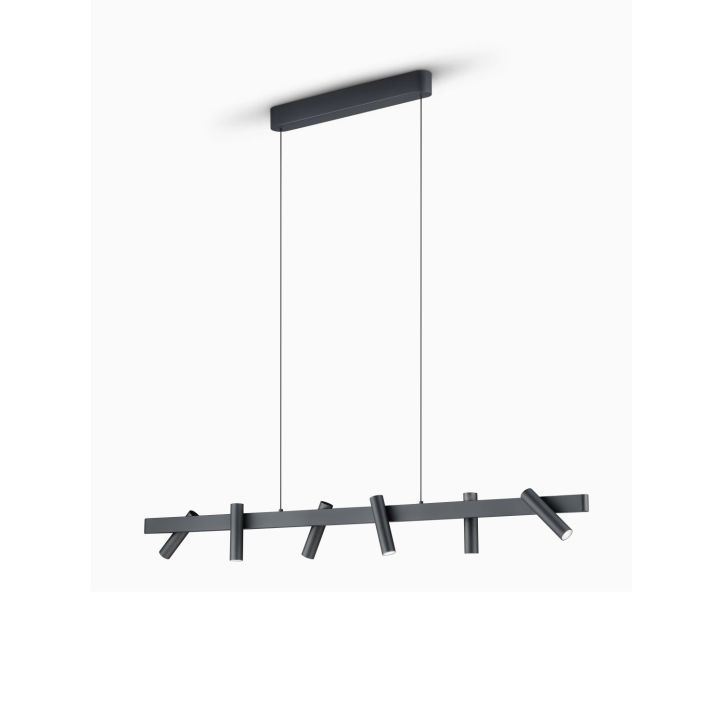 Helestra LED-Pendelleuchte CONI Schwarz 6-5034.22