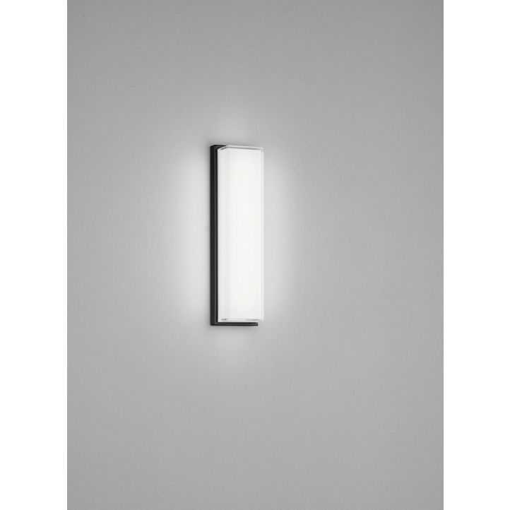 Helestra LED-Wandleuchte COSI Schwarz matt Weiß satiniert 31 cm 18/2005.22 Helestra LED-Wandleuchte COSI Schwarz matt Weiß satiniert 31 cm 18/2005.22