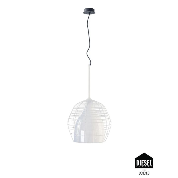 Diesel Pendelleuchte CAGE weiß 45cm 501005 Diesel Pendelleuchte CAGE weiß 45cm 501005