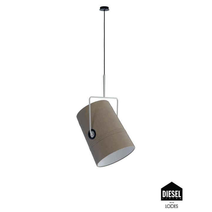 Diesel Pendelleuchte FORK ivory/grau 505006 Diesel Pendelleuchte FORK ivory/grau 505006