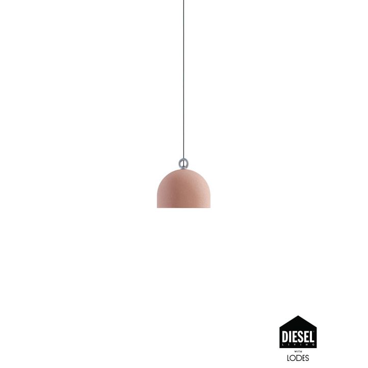 Diesel Pendelleuchte URBAN CONCRETE rosa 25cm 502001