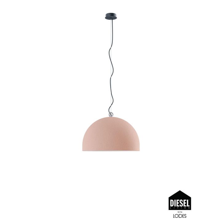 Diesel Pendelleuchte URBAN CONCRETE rosa 60cm 502007 Diesel Pendelleuchte URBAN CONCRETE rosa 60cm 502007