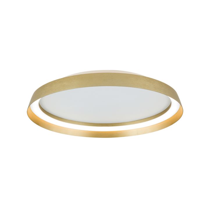 Orion LED-Deckenleuchte MANTA gold matt Ø45cm Orion LED-Deckenleuchte MANTA gold matt Ø45cm