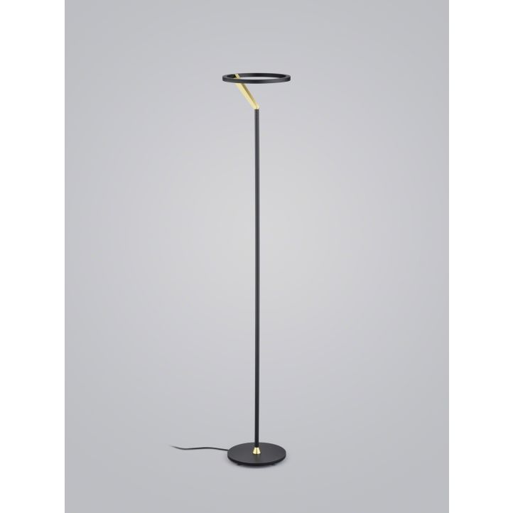 LED-Stehleuchte ELARA Schwarz / Gold LED-Stehleuchte ELARA Schwarz / Gold
