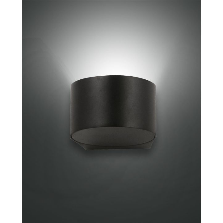 Fabas Luce LED-Wandleuchte LAO schwarz (einseitig) 3603-21-101 Fabas Luce LED-Wandleuchte LAO schwarz (einseitig) 3603-21-101