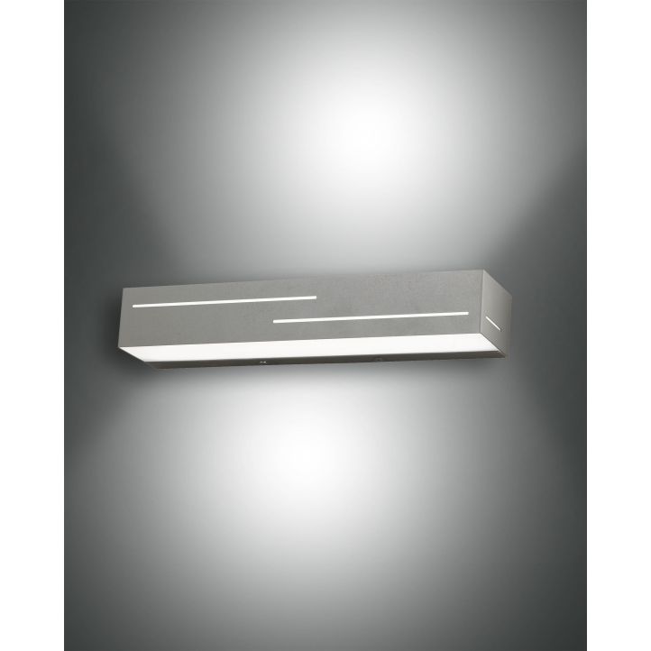 Fabas Luce LED-Wandleuchte BANNY anthrazit 3618-21-282 Fabas Luce LED-Wandleuchte BANNY anthrazit 3618-21-282