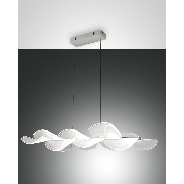 Fabas Luce LED-Pendelleuchte SYLVIE 84x36cm 3626-49-102 Fabas Luce LED-Pendelleuchte SYLVIE 84x36cm 3626-49-102