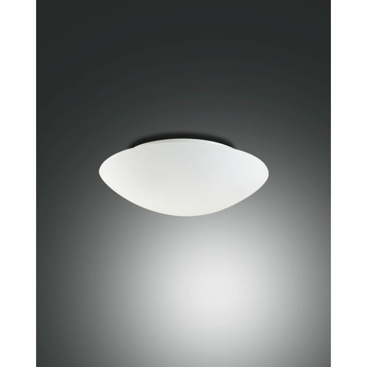 Fabas Luce Deckenleuchte PANDORA E27 Weiß 25 cm 2433-69-102