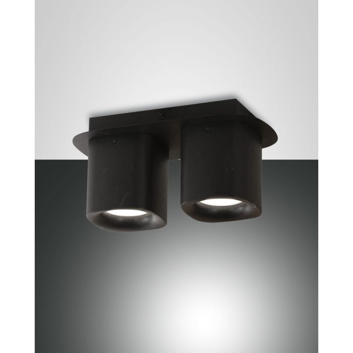 Fabas Luce 2er-Spot SMOOTH schwarz 3555-82-101 Fabas Luce 2er-Spot SMOOTH schwarz 3555-82-101