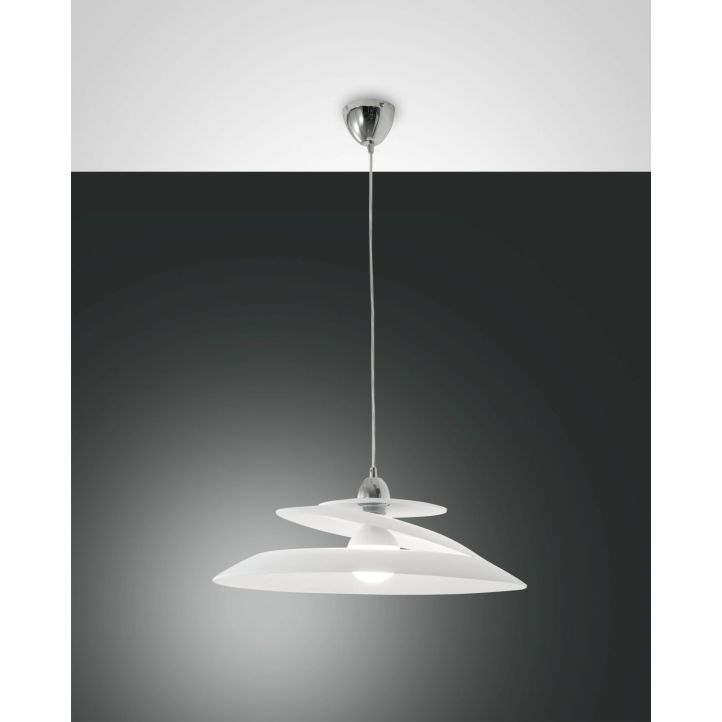 Fabas Luce Pendelleuchte ARAGON Weiß 3357-40-102 Fabas Luce Pendelleuchte ARAGON Weiß 3357-40-102