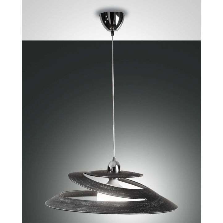 Fabas Luce Pendelleuchte ARAGON Schwarz Antik 3357-40-349 Fabas Luce Pendelleuchte ARAGON Schwarz Antik 3357-40-349