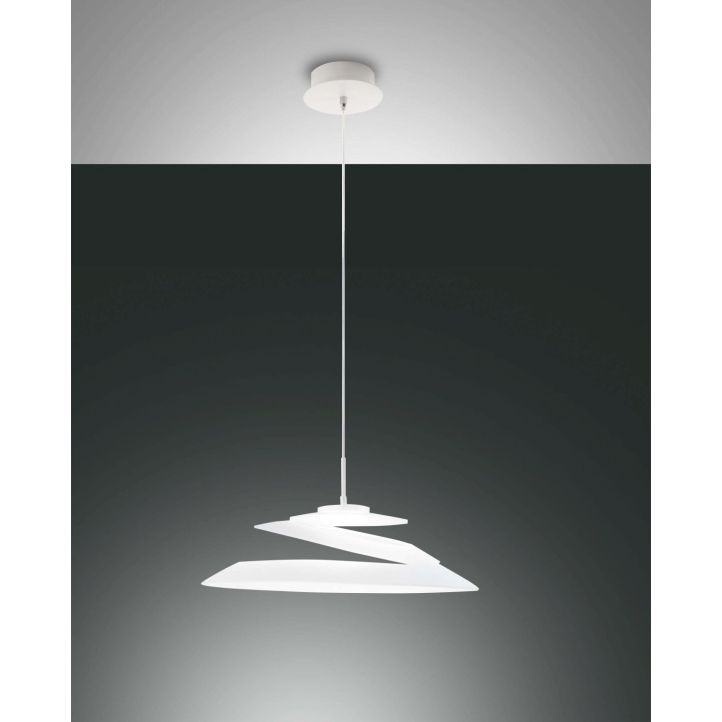 Fabas Luce LED-Pendelleuchte ARAGON Weiß 3357-42-102 Fabas Luce LED-Pendelleuchte ARAGON Weiß 3357-42-102