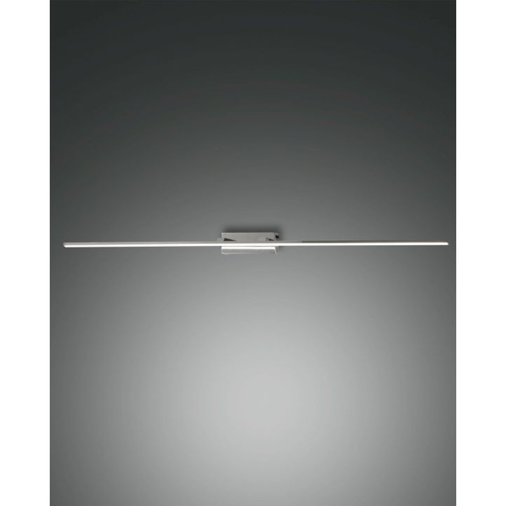 Fabas Luce LED-Spiegelleuchte NALA Chrom 109,5 cm 3361-29-138 Fabas Luce LED-Spiegelleuchte NALA Chrom 109,5 cm 3361-29-138