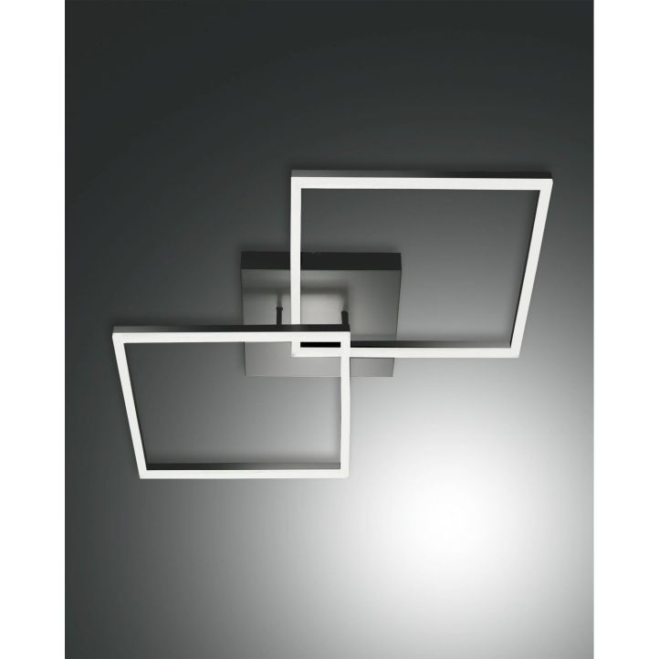 Fabas Luce LED-Deckenleuchte BARD Anthrazit 65x65 cm 3394-66-282 Fabas Luce LED-Deckenleuchte BARD Anthrazit 65x65 cm 3394-66-282