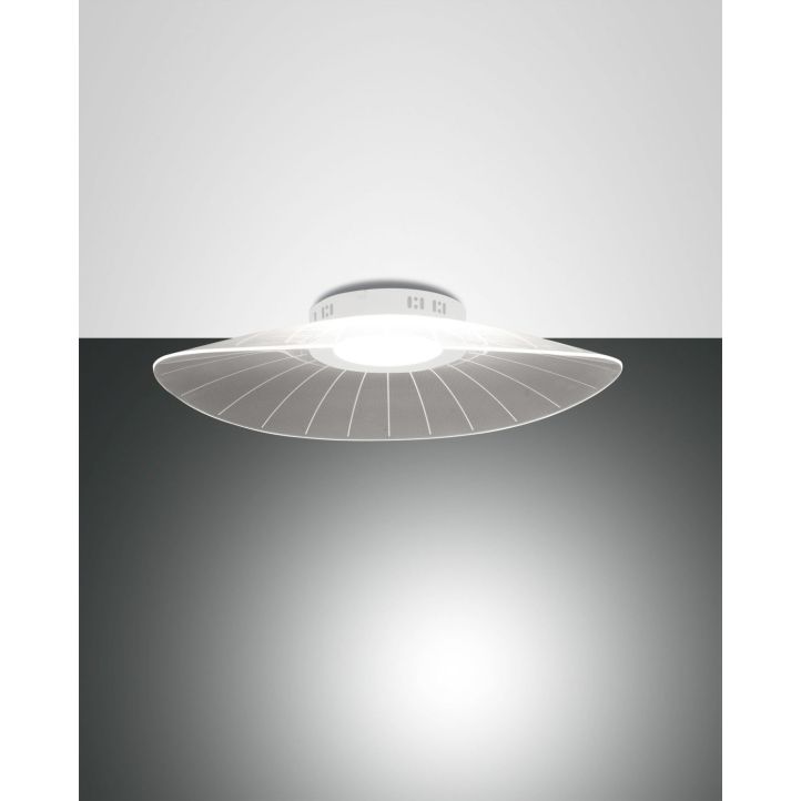 Fabas Luce LED-Deckenleuchte VELA Weiß 59 cm 3625-61-102 Fabas Luce LED-Deckenleuchte VELA Weiß 59 cm 3625-61-102