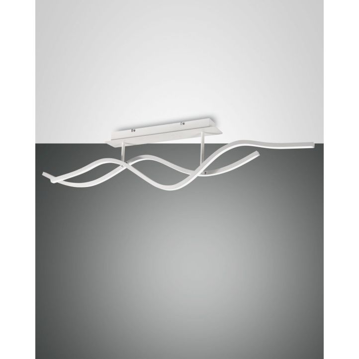Fabas Luce LED-Deckenleuchte SINUO Weiß 7 cm 3666-65-102 Fabas Luce LED-Deckenleuchte SINUO Weiß 7 cm 3666-65-102