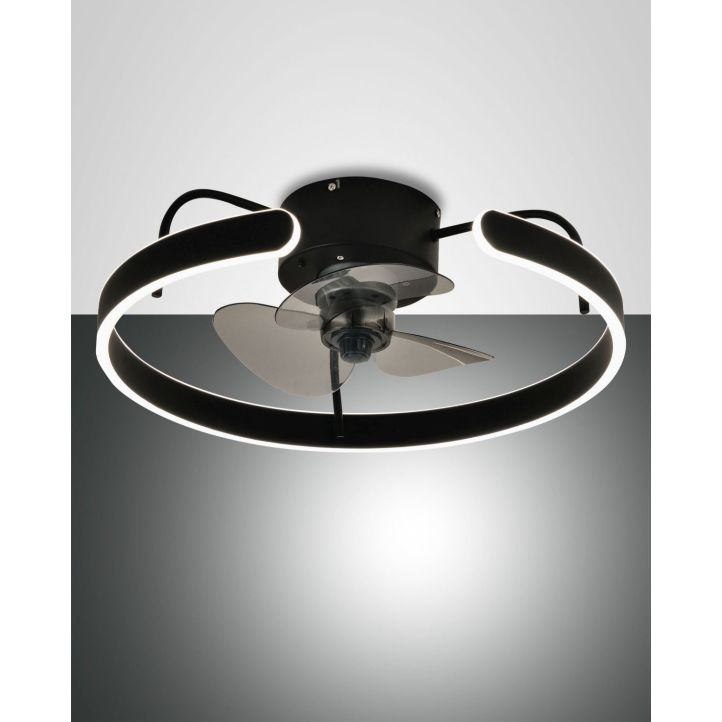 Fabas Luce LED-Deckenleuchte SAVOY Schwarz 3710-65-101 Fabas Luce LED-Deckenleuchte SAVOY Schwarz 3710-65-101
