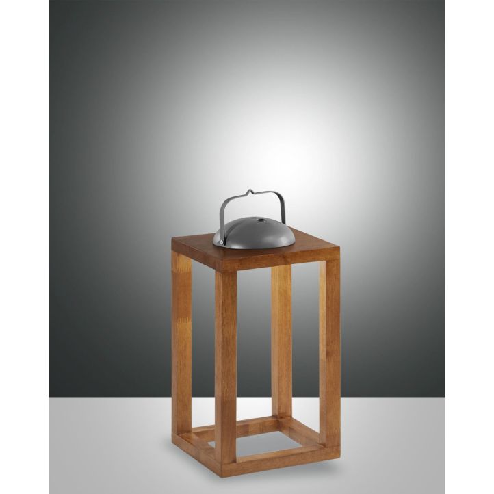 Fabas Luce LED-Akku-Stehleuchte BLEND Walnuss 41 cm 3738-30-130 Fabas Luce LED-Akku-Stehleuchte BLEND Walnuss 41 cm 3738-30-130