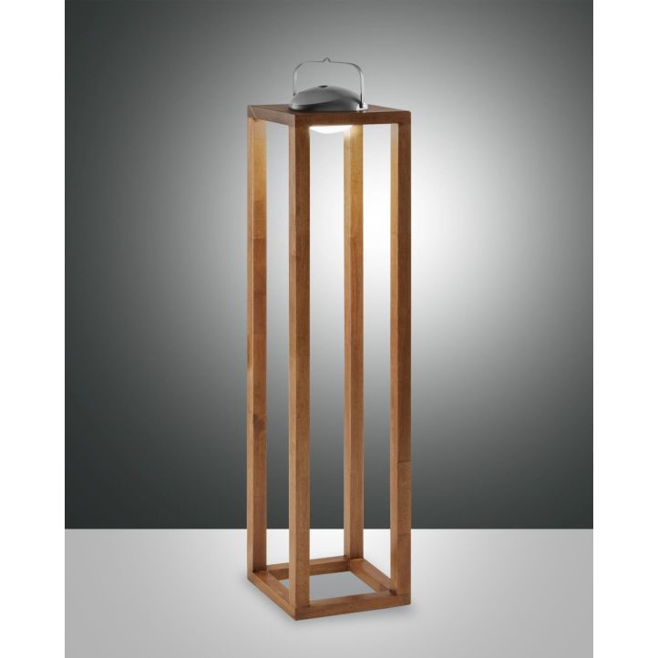 Fabas Luce LED-Akku-Stehleuchte BLEND Walnuss 87 cm 3738-35-130 Fabas Luce LED-Akku-Stehleuchte BLEND Walnuss 87 cm 3738-35-130