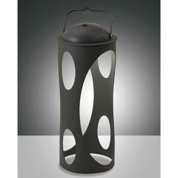 Fabas Luce LED-Akku-Außenleuchte CADDY Anthrazit 3740-30-282 Fabas Luce LED-Akku-Außenleuchte CADDY Anthrazit 3740-30-282