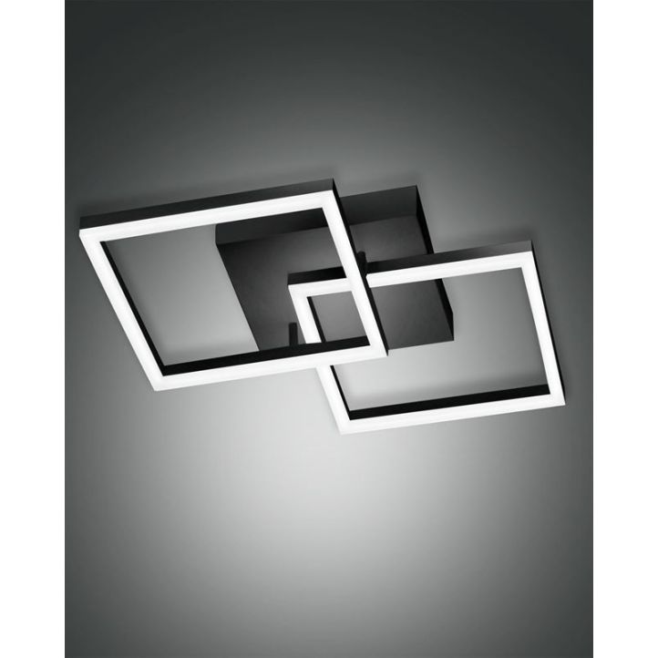 LED-Wandleuchte Bard Schwarz