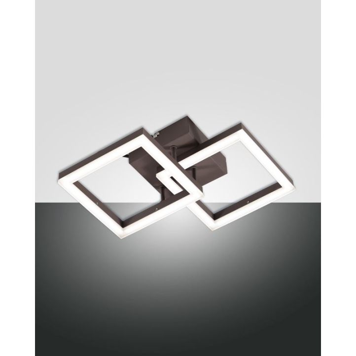 LED-Deckenleuchte Bard Rostbraun LED-Deckenleuchte Bard Rostbraun