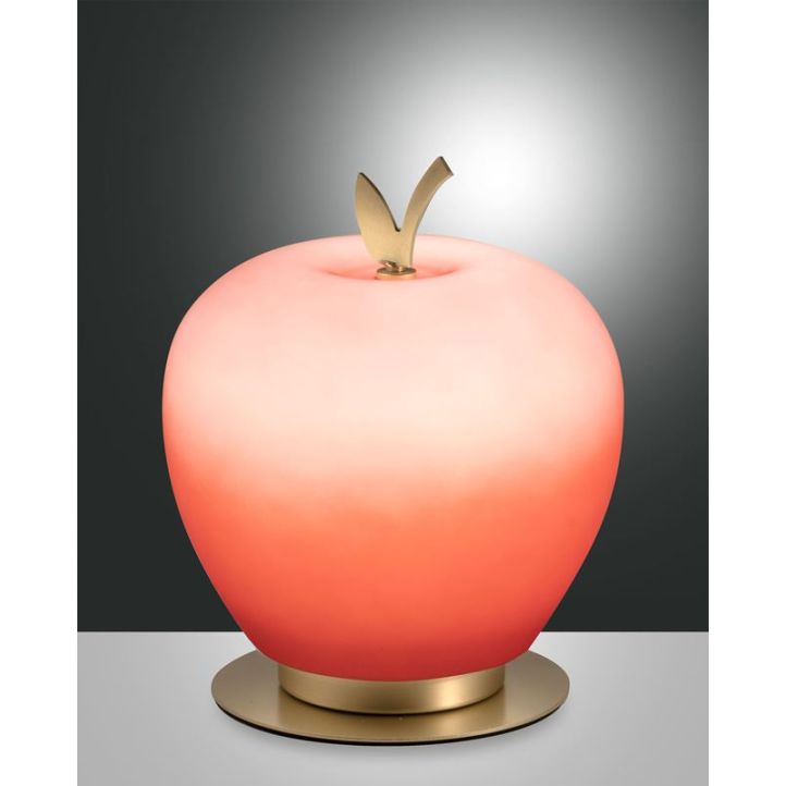 LED-Tischleuchte Wendy Messing satiniert rot LED-Tischleuchte Wendy Messing satiniert rot