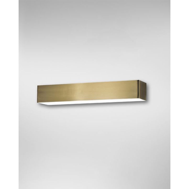 LED-Wandleuchte Mistral Messing satiniert LED-Wandleuchte Mistral Messing satiniert