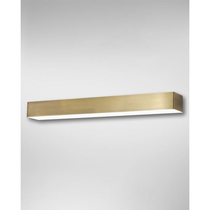 LED-Wandleuchte Mistral Messing satiniert LED-Wandleuchte Mistral Messing satiniert