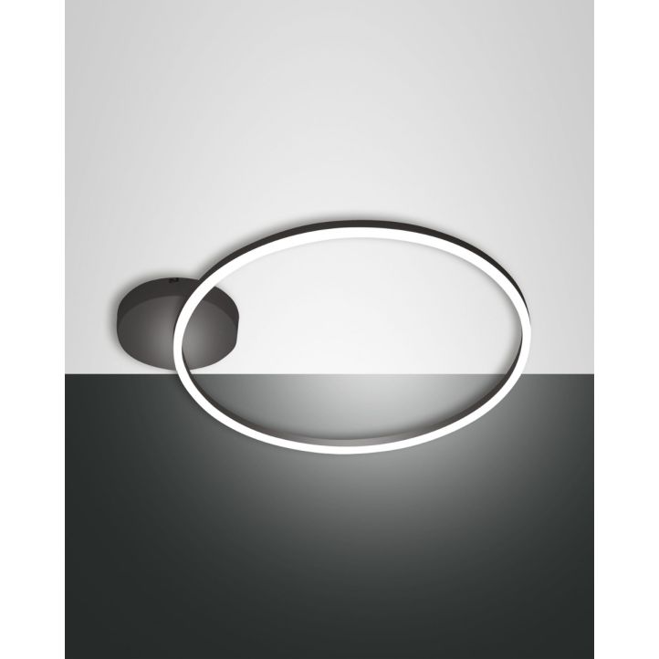 Fabas Luce LED-Deckenleuchte GIOTTO 60cm schwarz 3508-61-101 Fabas Luce LED-Deckenleuchte GIOTTO 60cm schwarz 3508-61-101