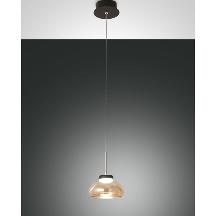 Fabas Luce LED-Pendelleuchte ARABELLA amber 3547-40-125 Fabas Luce LED-Pendelleuchte ARABELLA amber 3547-40-125