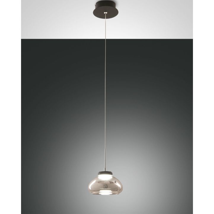 Fabas Luce LED-Pendelleuchte ARABELLA grau 3547-40-126 Fabas Luce LED-Pendelleuchte ARABELLA grau 3547-40-126