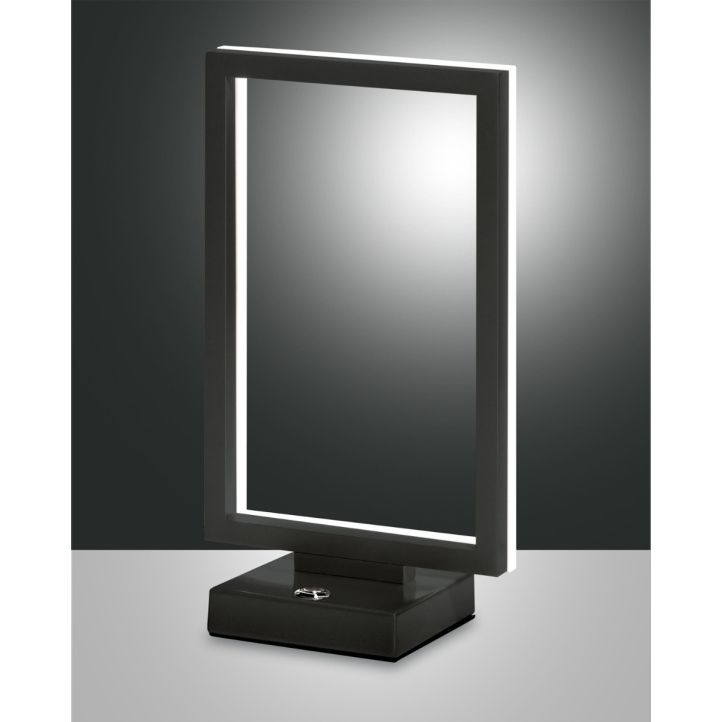 Fabas Luce LED-Tischleuchte BARD (mit Tastdimmer) anthrazit 3394-30-282