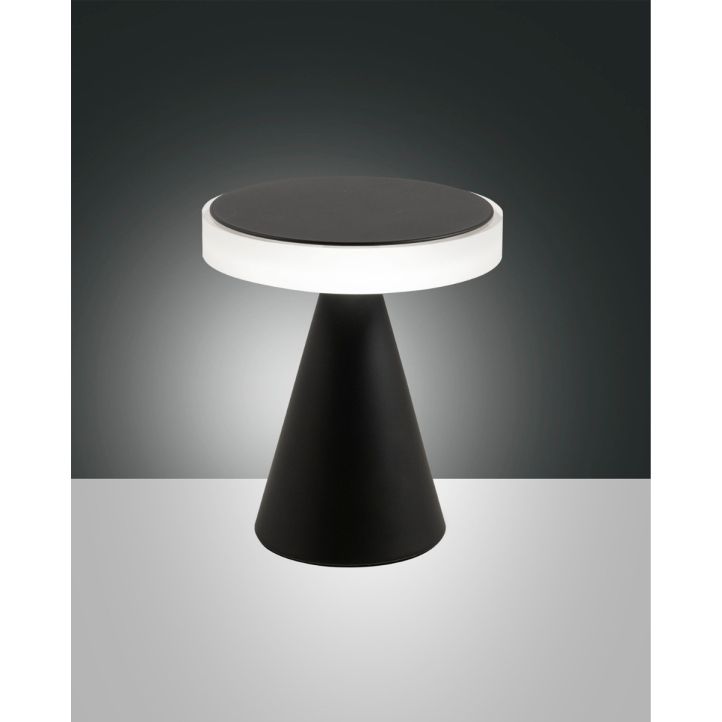 Fabas Luce LED-Tischleuchte NEUTRA schwarz 20cm 3386-34-101 Fabas Luce LED-Tischleuchte NEUTRA schwarz 20cm 3386-34-101