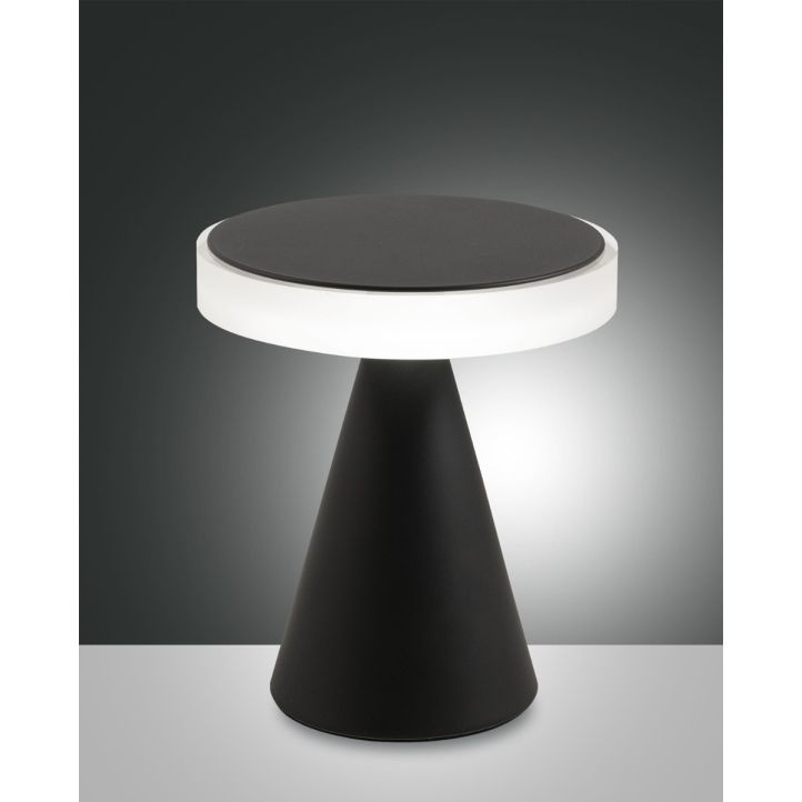 Fabas Luce LED-Tischleuchte NEUTRA schwarz 27cm 3386-35-101 Fabas Luce LED-Tischleuchte NEUTRA schwarz 27cm 3386-35-101