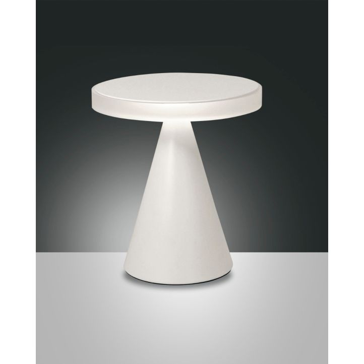 Fabas Luce LED-Tischleuchte NEUTRA weiß 27cm 3386-35-102 Fabas Luce LED-Tischleuchte NEUTRA weiß 27cm 3386-35-102