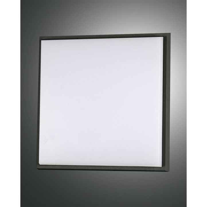 Fabas Luce LED-Deckenleuchte DESDY 30x30cm schwarz 3314-65-101 Fabas Luce LED-Deckenleuchte DESDY 30x30cm schwarz 3314-65-101