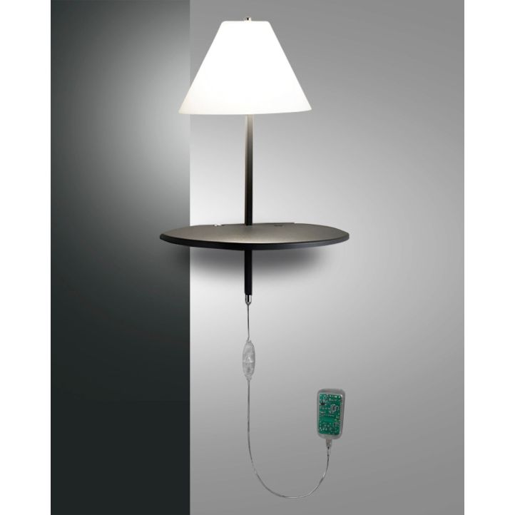 Fabas Luce LED-Wandleuchte GOODNIGHT anthrazit 3417-20-164 Fabas Luce LED-Wandleuchte GOODNIGHT anthrazit 3417-20-164